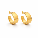 Chic Wide Loop Earrings