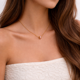 Pink Crystal Necklace