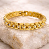 Glittering Orbit Watch Bracelet