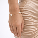 Minimal Pearl Bracelet
