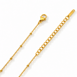 Rosé Glow Gold Plated Necklace
