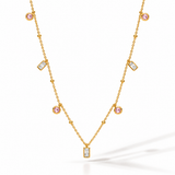 Rosé Glow Gold Plated Necklace