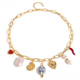 Spice & Serenity Charm Necklace