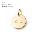 Love Script Pendant