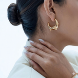 Crescent Glow Earring