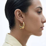 Crescent Glow Earring