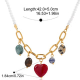 Modern Muse Heart Necklace