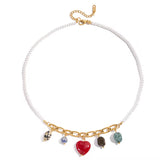 Modern Muse Heart Necklace