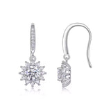 Lab Grown Snowflake Earrings (1 carat)