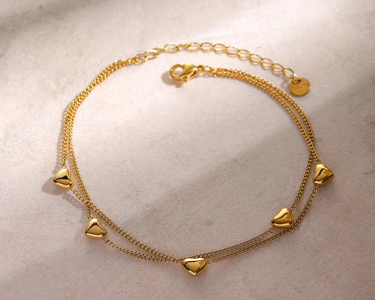 Enchanted hearts strings Bracelet