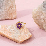 Purple Peony Ring
