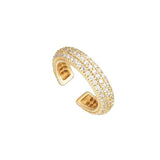 Crystal Curl Earcuff