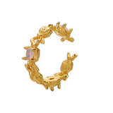 Blush Vine Earcuff