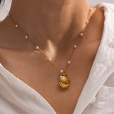 Ocean Pearl Necklace