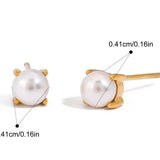 Studded Pearl Earring