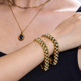 Glittering Orbit Watch Bracelet