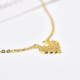 Mosaic Heart Pendant Necklace