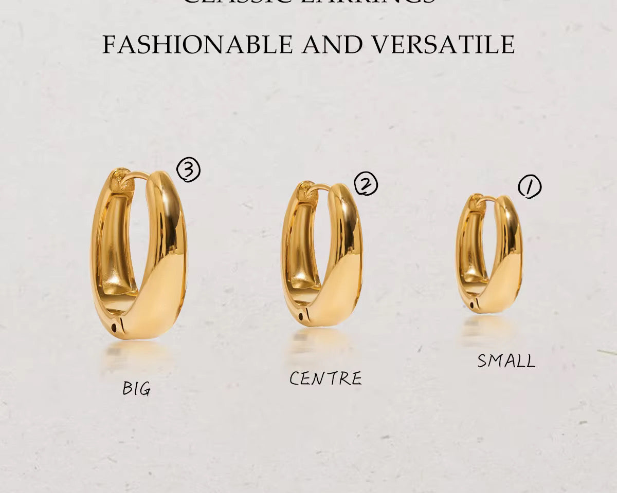 Vero Gold Hoops