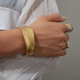 Aurora Hammered Cuff