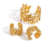 Golden Laurel Ring
