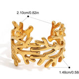 Golden Laurel Ring