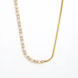 The Serpentine Tennis Necklace