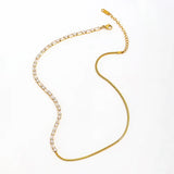 Baguette Chain Necklace