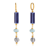 Column Drop Earrings