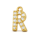 Alphabet Pendant Gold Chain