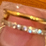 Gold Plated Second Piercing Ring