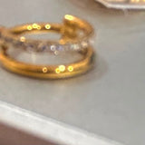 Gold Plated Second Piercing Ring