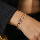 Twilight Colourful Charm Bracelet