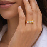 Baguette Open Ring