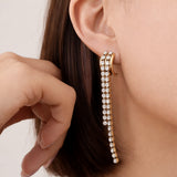 Crystal Drop Earrings