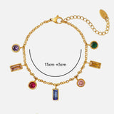 Twilight Colourful Charm Bracelet