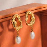 Pearlescent Twist Dangles