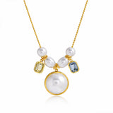 Cluster Pearl Pendant