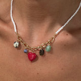Modern Muse Heart Necklace