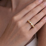 Marquise Orbit Ring