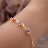 Whispering Lavender Bracelet
