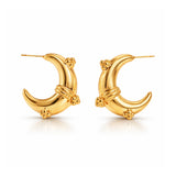 Crescent Glow Earring