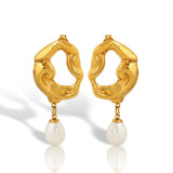 Pearlescent Twist Dangles