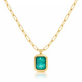 Turquoise Pendant Necklace