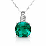 Emerald Water Drop jewellery Set