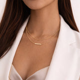 Minimal Layered Necklace